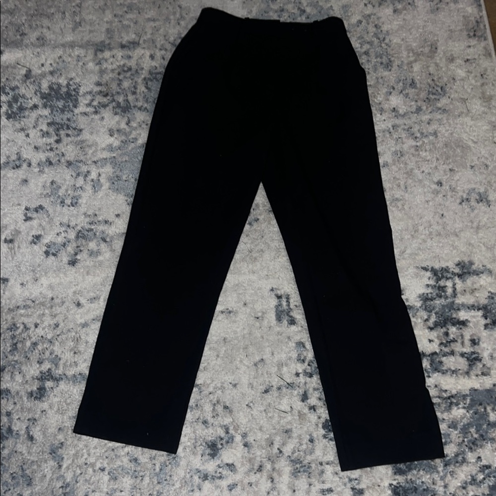 Abercrombie & Fitch Black Wide Leg Pants